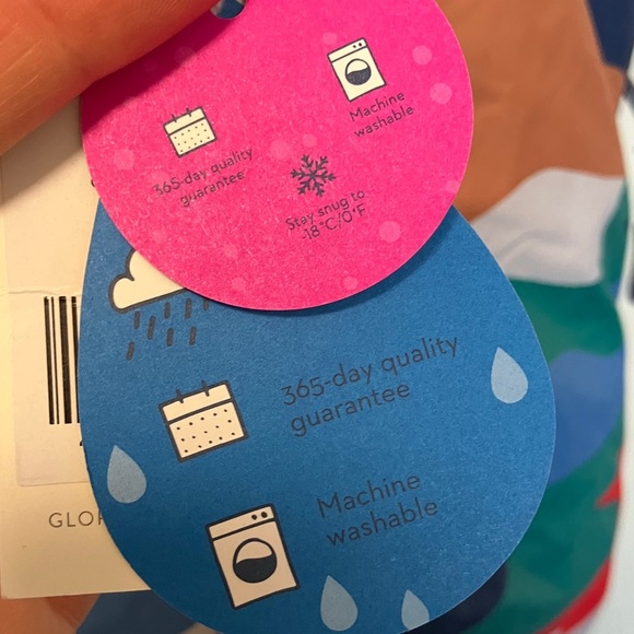 NWT Boden Colorful Camouflage Camo Snow Pants Straps Bib - Picture 2 of 7